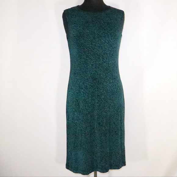Coldwater Creek Dresses & Skirts - COLDWATER CREEK Green Sleeveless Shift Dress Sz 8 US Women